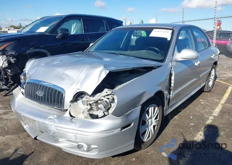 2004 Hyundai Sonata from USA, damaged, VIN KMHWF25S04A047295